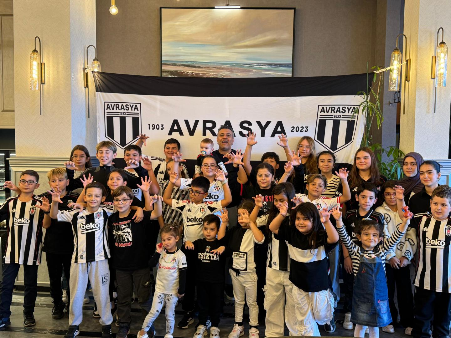 Avrasya Beşiktaşlılar Cemiyeti, düzenledikleri etkinlikte bir araya geldi!