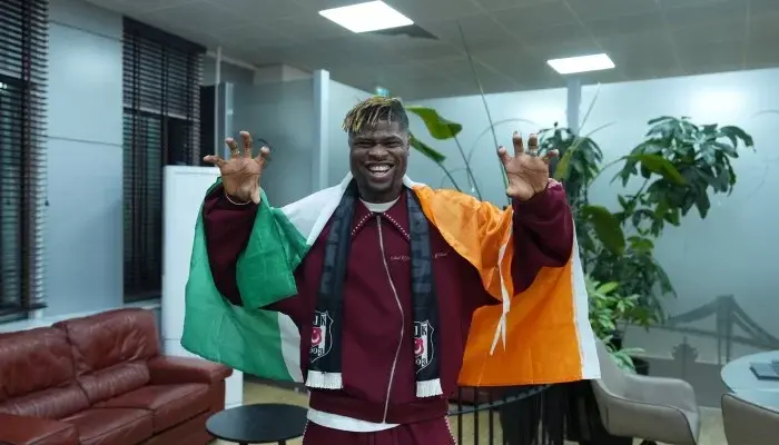 Emmanuel Agbadou, Beşiktaş için İstanbul'da!