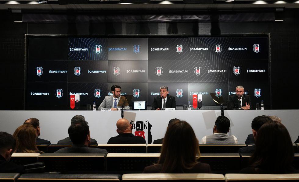 Beşiktaş JK - Cabir Yapı sponsorluk anlaşmasının lansmanı yapıldı!