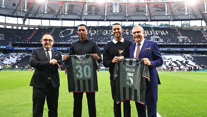 Josef de Souza ve Marcelo'ya, Tüpraş Stadyumu’nda sürpriz hediye!