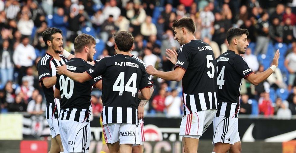 Beşiktaş, sezonun ilk hazırlık maçında galip!