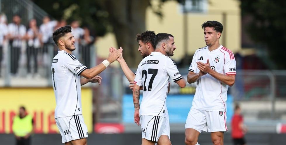 Beşiktaş, 5 gollü maçta Wolfsberger’e mağlup!