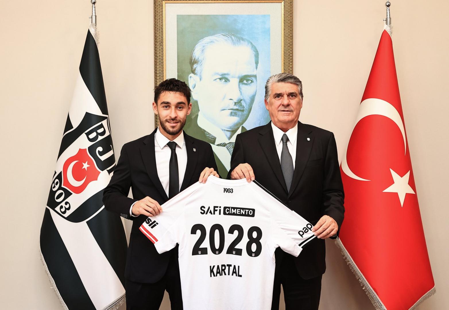 Beşiktaş, Kartal Kayra Yılmaz ile nikah tazeledi!