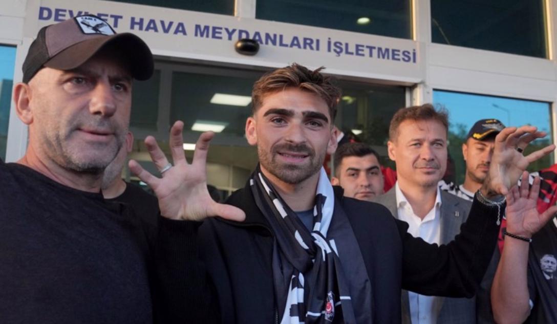 Jota Silva, Beşiktaş için İstanbul’da!