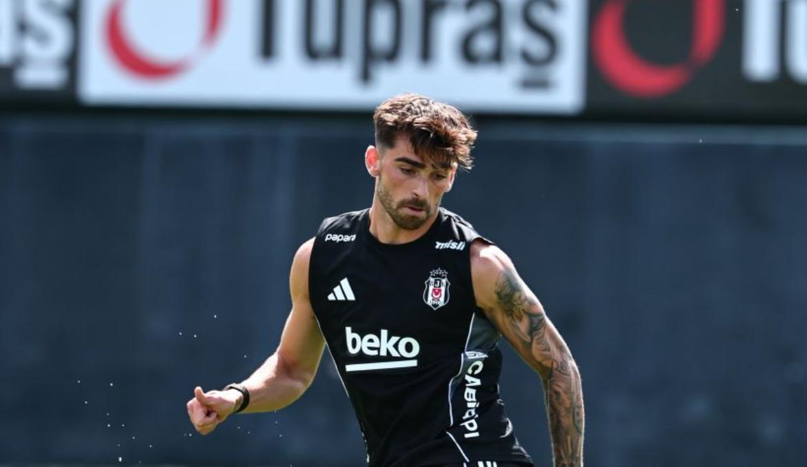 Jota Silva, Beşiktaş’taki ilk antrenmanına çıktı!