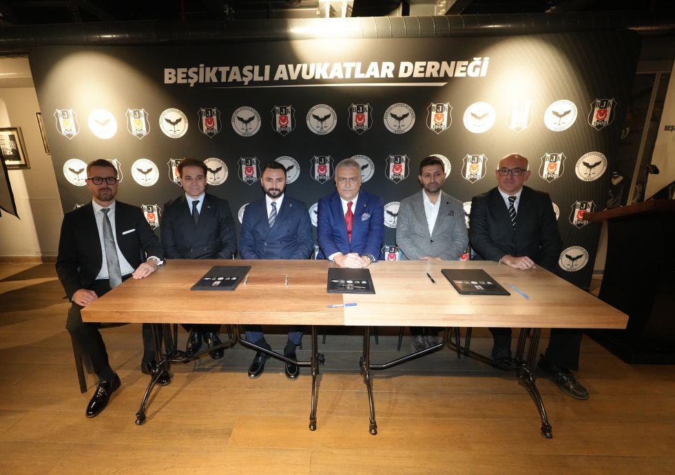 BJK Yönetim Kurulu Üyeleri, Beşiktaşlı Meslek Dernekleri iş birliği protokolü imza törenine katıldı!