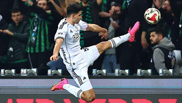 Yasin Özcan: “Beşiktaş formasıyla ilk maçıma çıktığım için çok mutluyum”